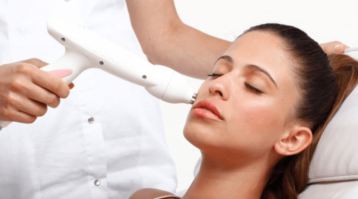 Laser rejuvenation of the face