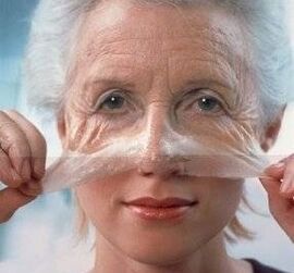 Rejuvenation of the skin of the face with a laser